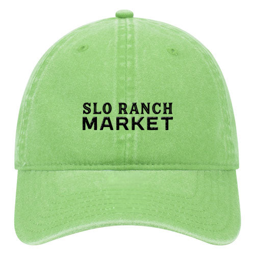 Custom BRAND / LOGO Washed Cotton Twill 6 Panel Low Cap