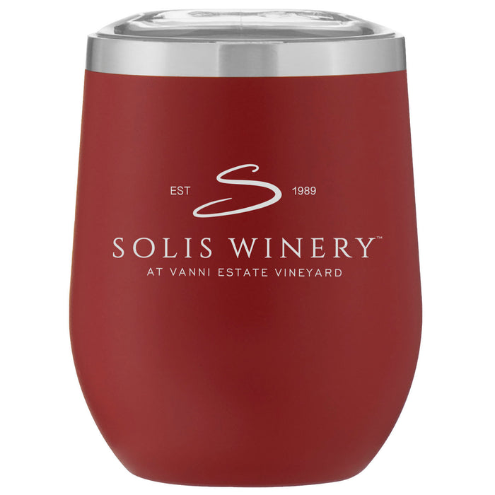 Custom BRAND / LOGO 12 Oz. Insulated Stemless Wine Cup