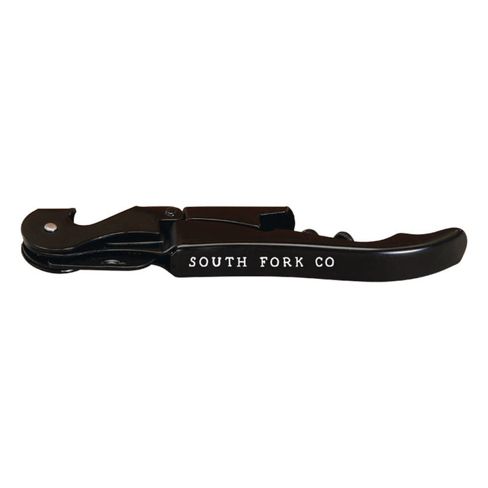 Deluxe Double Hinged Stainless Steel Corkscrew Printed with a Customizable BRAND OR LOGO Design