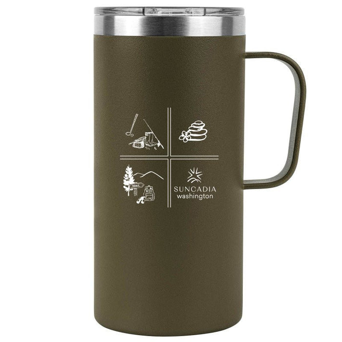 Custom Wholesale 20 Oz. Tall Stainless Insulated Mug