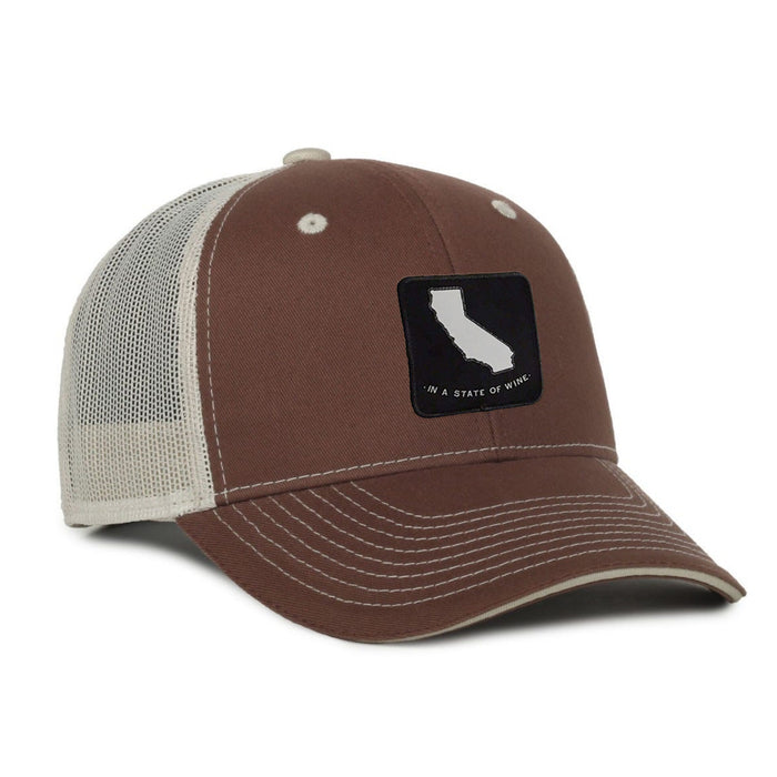 Custom STATE Headwear USA PolyTwill 6 Panel Trucker Cap