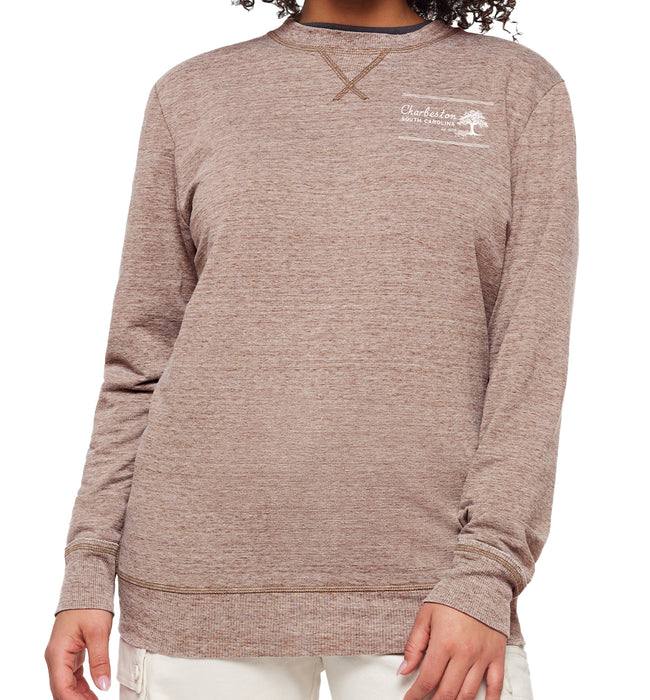 Custom SUNDAY Live & Tell Unisex 7 Oz. Crewneck Pullover Vintage Wash Fleece Sweatshirt