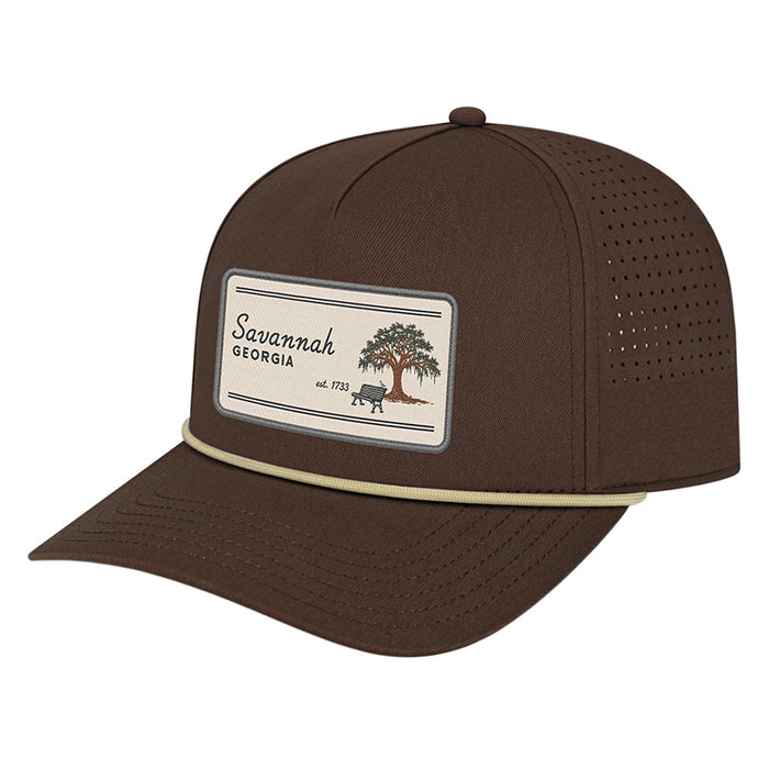 Custom SUNDAY Cap America Polyester Summit Perforated Cap