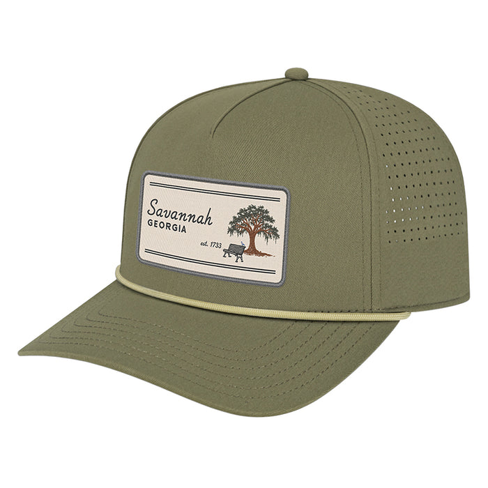Custom SUNDAY Cap America Polyester Summit Perforated Cap