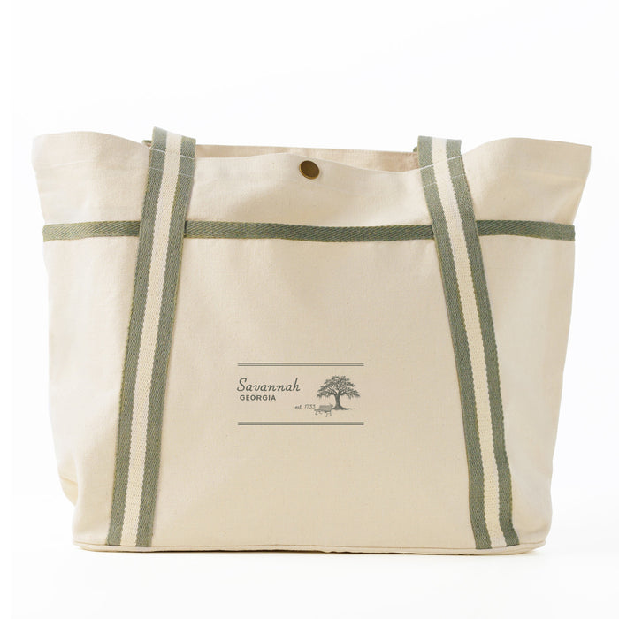 Custom SUNDAY 12 Oz. Signature Canvas Tote Bag
