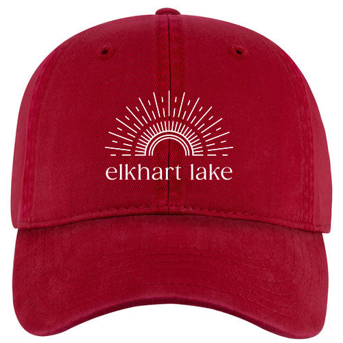 Custom SUNSHINE Otto Cap Garment Washed Cotton Dad Cap