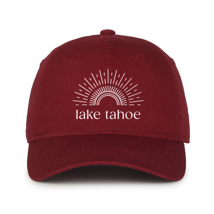 Custom SUNSHINE Fiber Outdoor Cap's Garment Washed Dad Cap