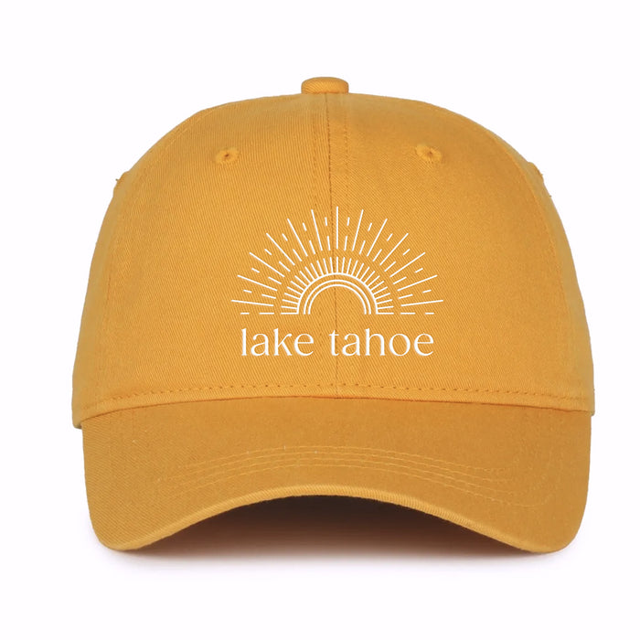 Custom SUNSHINE Fiber Outdoor Cap's Garment Washed Dad Cap