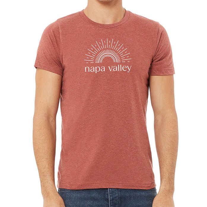 Bella + Canvas Unisex 4.2 Oz. CVC Jersey Tee Printed with a Customizable SUNSHINE COLLECTION Design