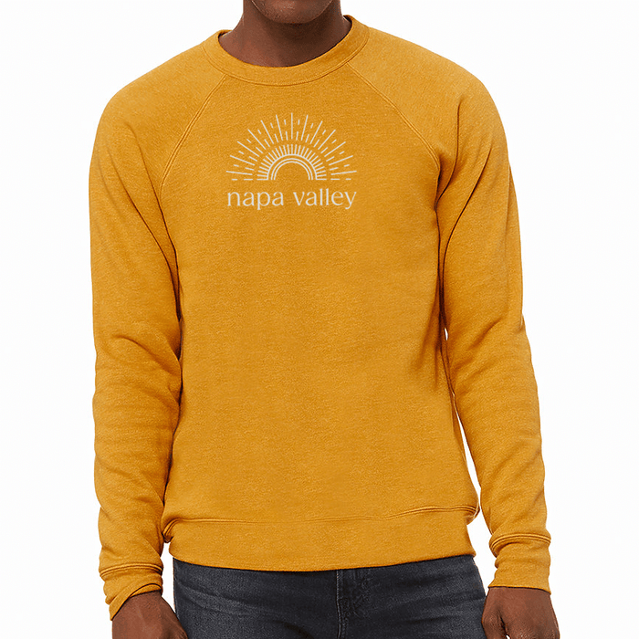 Bella + Canvas Unisex 8 Oz. Sponge Fleece Crewneck Poly Cotton Sweatshirt