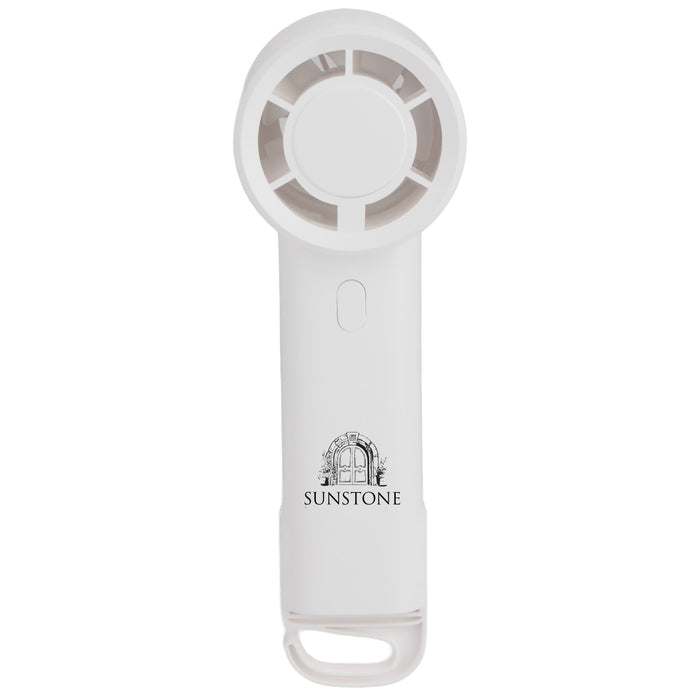 Custom BRAND / LOGO  Pocket Chill Cooling Fan with 2,000 mAh Power Bank