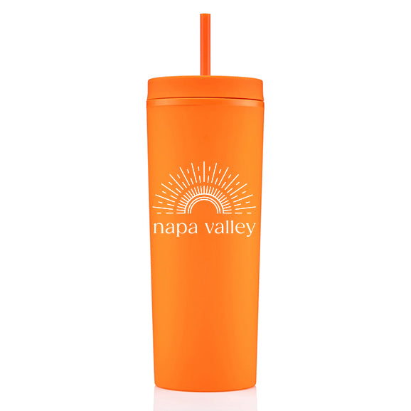 Custom SUNSHINE 18 Oz. Slique Recycled Tumbler