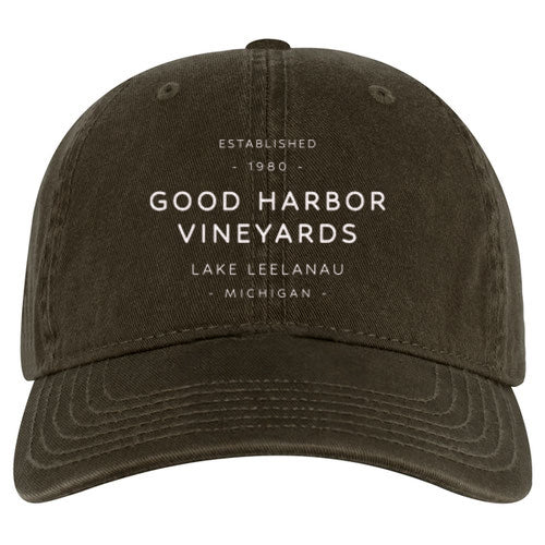 Custom TEXT Otto Cap Garment-Washed Cotton Twill Dad Hat