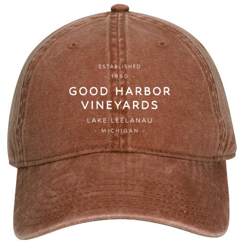 Custom TEXT OTTO CAP Washed Cotton Pigment Dyed Superior Cotton Twill Dad Cap