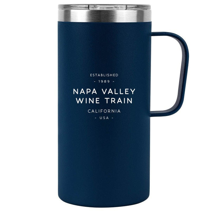 20 Oz. Tall Stainless Insulated Mug Printed with a Customizable TEXT COLLECTION Design