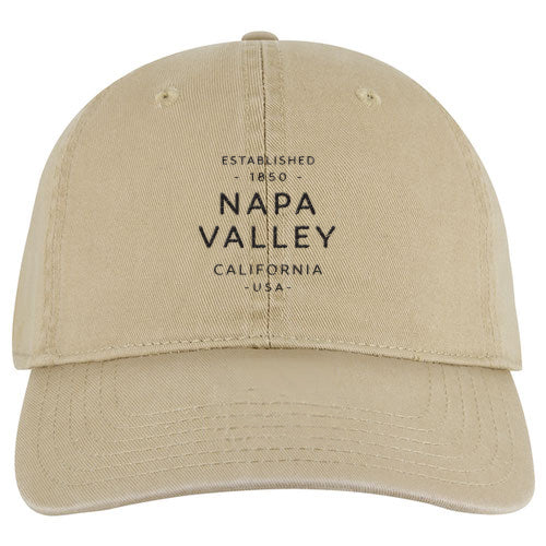Custom TEXT Otto Cap Garment Washed Cotton Dad Cap