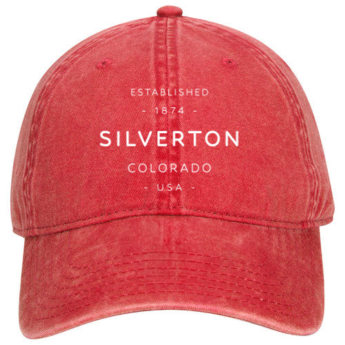 Custom TEXT OTTO CAP Washed Cotton Pigment Dyed Superior Cotton Twill Dad Cap