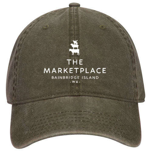 Custom TEXT OTTO CAP Washed Cotton Pigment Dyed Superior Cotton Twill Dad Cap