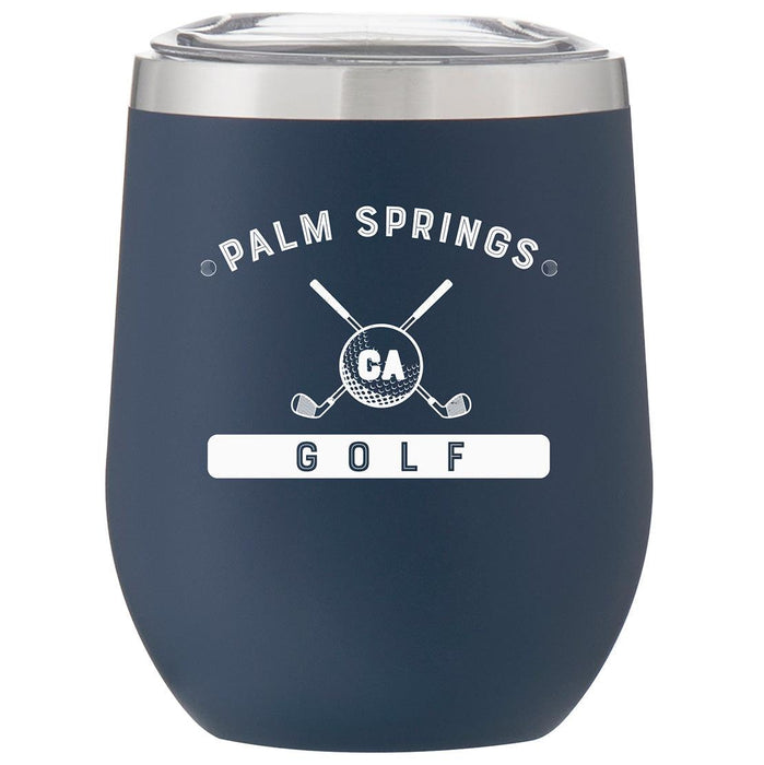 Stainless Insulated Wine Cups Personalized Town Sport Design - Mercantile 12