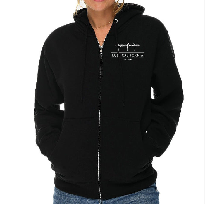 Lane Seven Unisex 8.25 Oz. Premium Full Zip Hoodie Poly Cotton