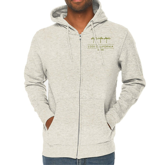 Lane Seven Unisex 8.25 Oz. Premium Full Zip Hoodie Poly Cotton
