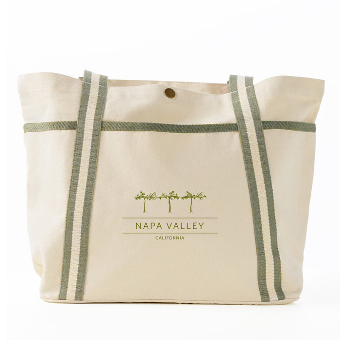 Custom Wholesale 12 Oz. Signature Canvas Tote Bag