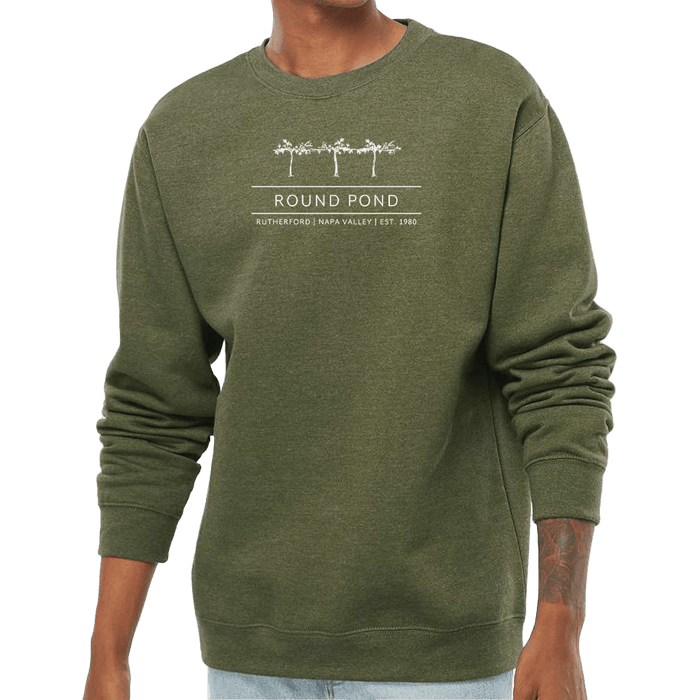 Independent Trading Co. Unisex 8.5 Oz. Midweight 8.5 Oz. Unisex Midweight Crewneck Sweatshirt
