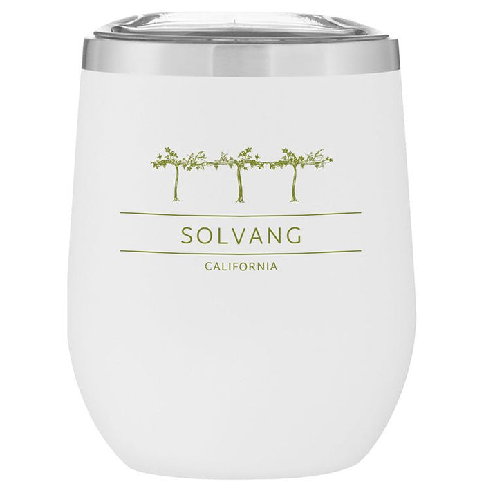 Custom Wholesale 12 Oz. Stainless Insulated Stemless Wine Cup
