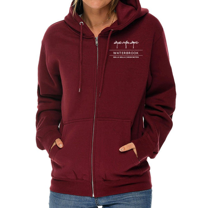 Lane Seven Unisex 8.25 Oz. Premium Full Zip Hoodie Poly Cotton
