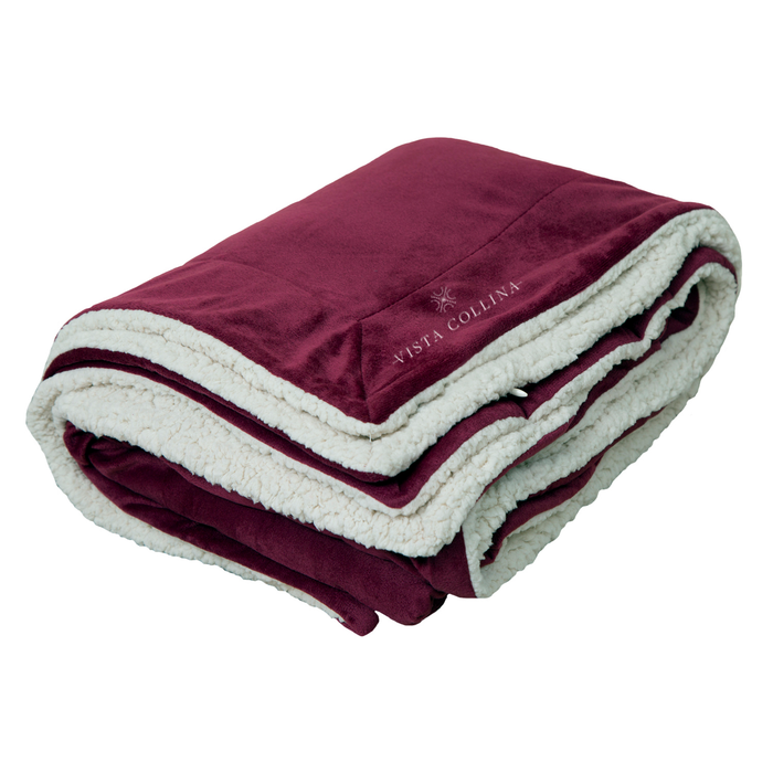 Custom Wholesale Micro Mink Sherpa Blanket