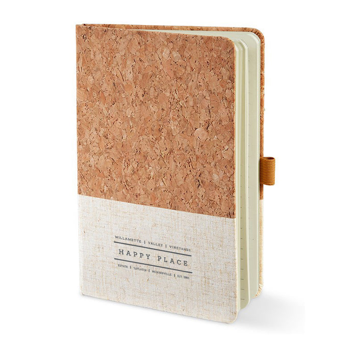 Custom Wholesale Heathered Fabric Hardcover Journal 5.5" X 8.25"