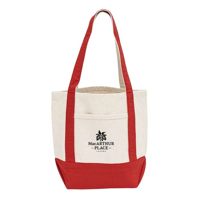 Custom BRAND / LOGO 14 Oz. Recycled Canvas Mini Deck Tote