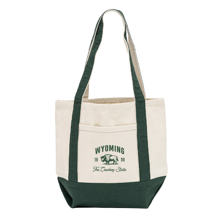 Custom CABIN 14 Oz. Recycled Canvas Mini Deck Tote