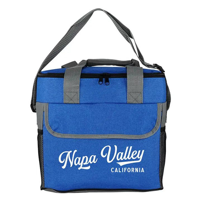 Custom Wholesale Heathered Insulated Picnic Pocket Cooler
