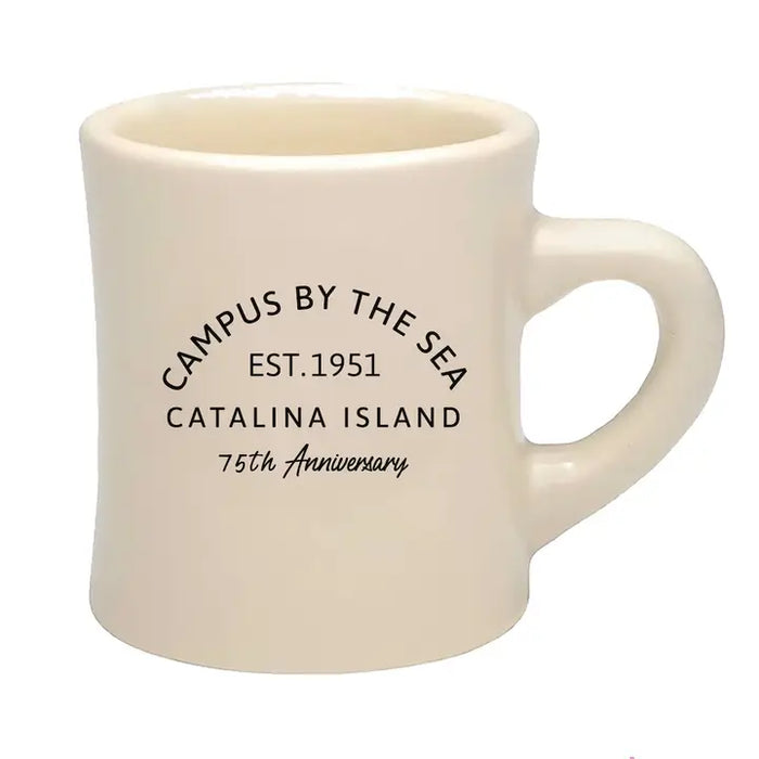 Custom BRAND / LOGO 10 Oz. Ceramic ADG Cream Glossy