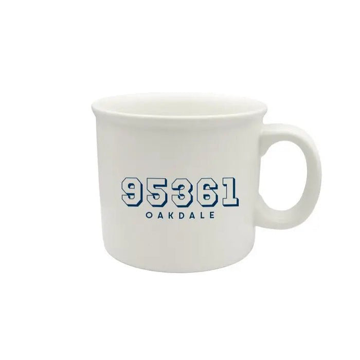 14 Oz. Chunky Ceramic Mug Printed with a Customizable BLOCK SPORT Design