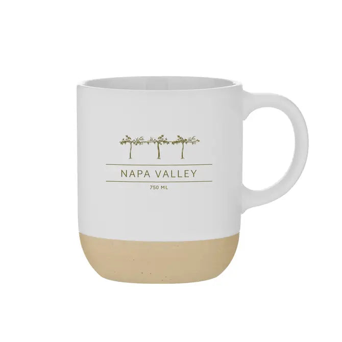 Custom VISTA 17 Oz. Ceramic Matte Terra Mug
