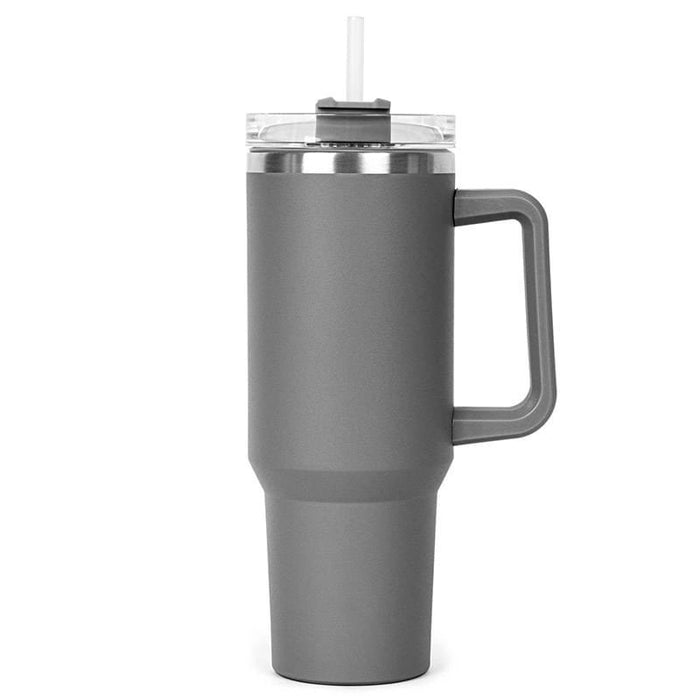 40 Oz. Stainless Insulated Big Boom Mug Printed with a Customizable WEST SQUARES COLLECTION Design - Mercantile 12