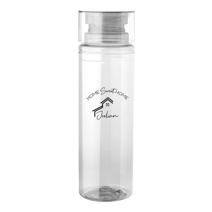 Plastic Water Bottle with Clear Lid 30 Oz - Mercantile 12