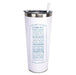 22 Oz. Stainless Insulated Tumbler in a Customizable Appellations Design - Mercantile 12
