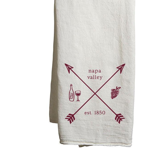 Tea Towel Napa Valley Arrows - Mercantile 12