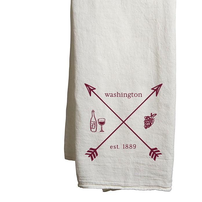 Tea Towel Washington Arrows - Mercantile 12