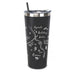 Stainless Steel Tumbler Sonoma Calligraphy Map - Mercantile 12