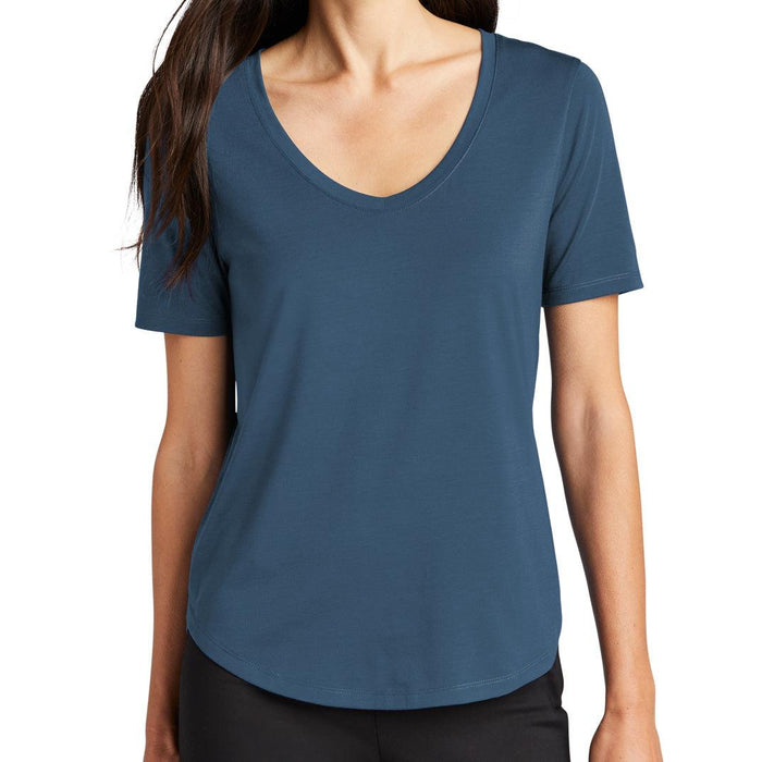 Mercer + Mettle Stretch Jersey Relaxed Scoop Back Seam Ladies - Mercantile 12
