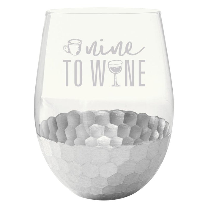 18 Oz. Stemless Wine Glass Florence Customized with your Brand or Logo - Mercantile 12