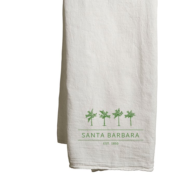 Tea Towels Palms - Mercantile 12