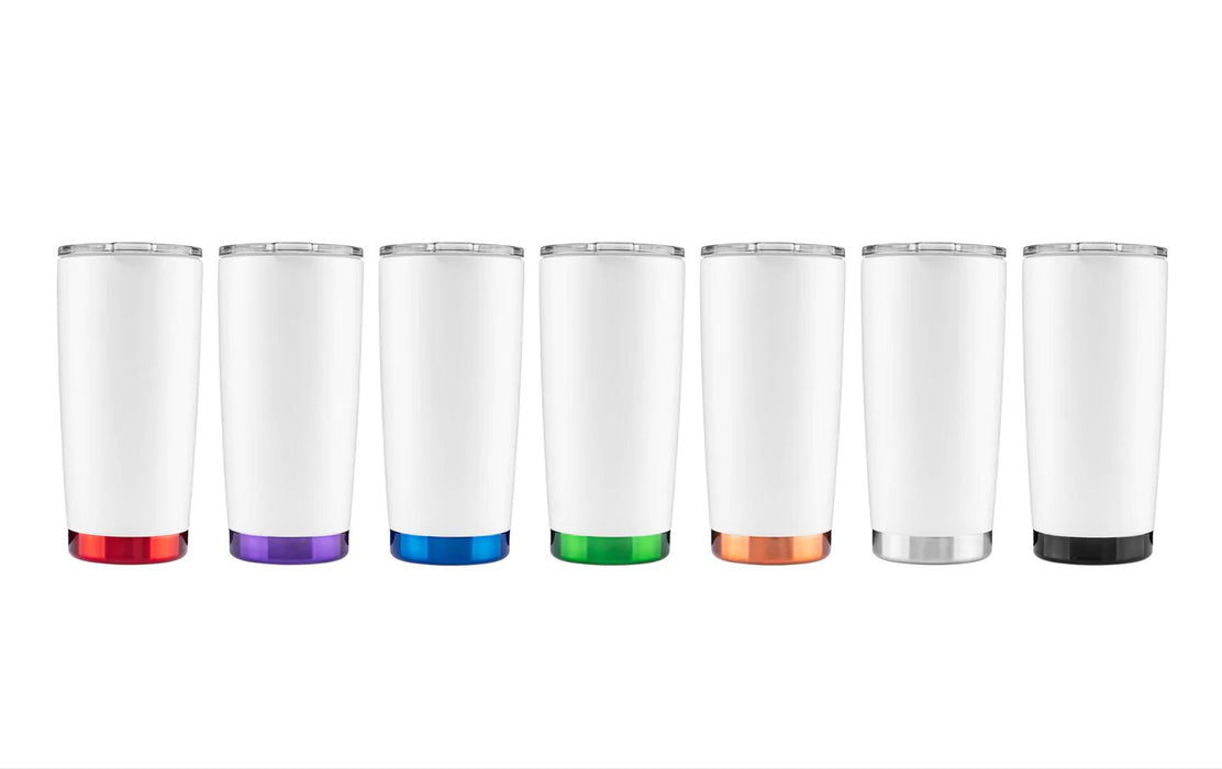 20 Oz. Stocky Tumbler Printed with a Customizable OVAL COLLECTION Design