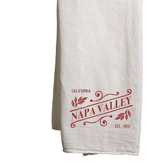 Tea Towel Napa Valley Slant Collection - Mercantile 12