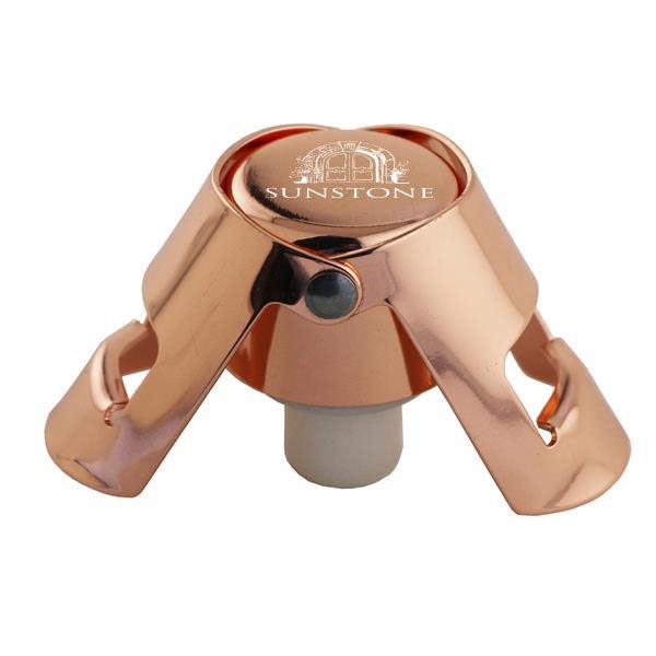 Copper Plated Stainless Steel Champagne Stopper - Mercantile 12