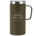 20 Oz. Stainless Insulated Tall Mug Printed with a Customizable TEXT COLLECTION Design - Mercantile 12